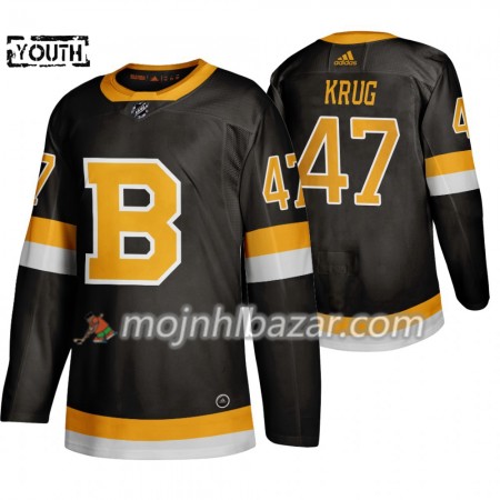 Dresovi Boston Bruins Torey Krug 47 Adidas 2019-2020 Crna Authentic - Dječji Dresovi Boston Bruins Torey Krug 47 Adidas 2019-2020 Crna Authentic - Dječji